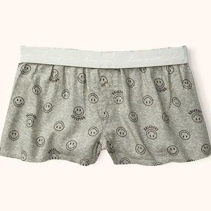 VS PINK Flannel Boxy Sleep Pajama Shorts